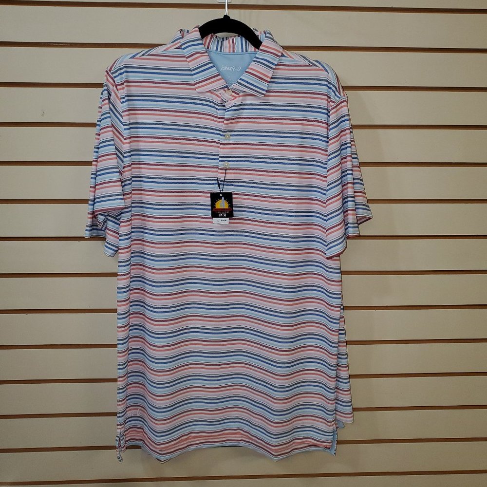 Johnnie-O Bensie Striped Polo